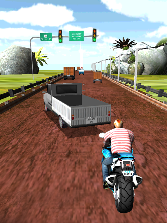 Screenshot #5 pour Real 3D Moto Race