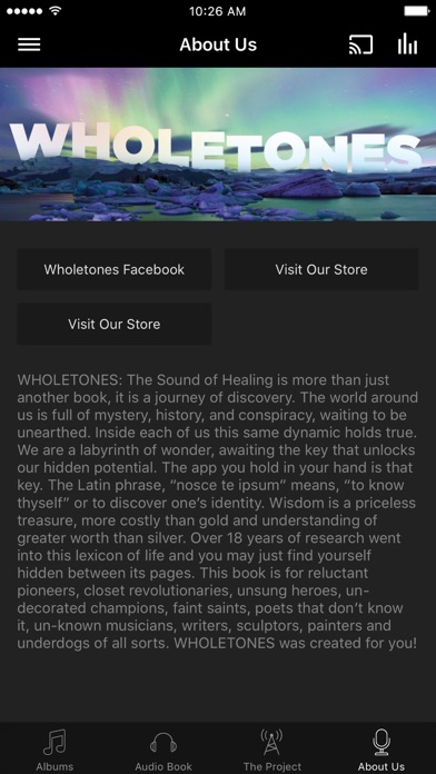 Screenshot #3 pour The Wholetones Project