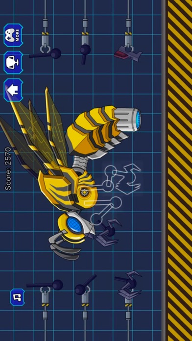Screenshot #1 pour Toy Robot Bee Assemble Craft