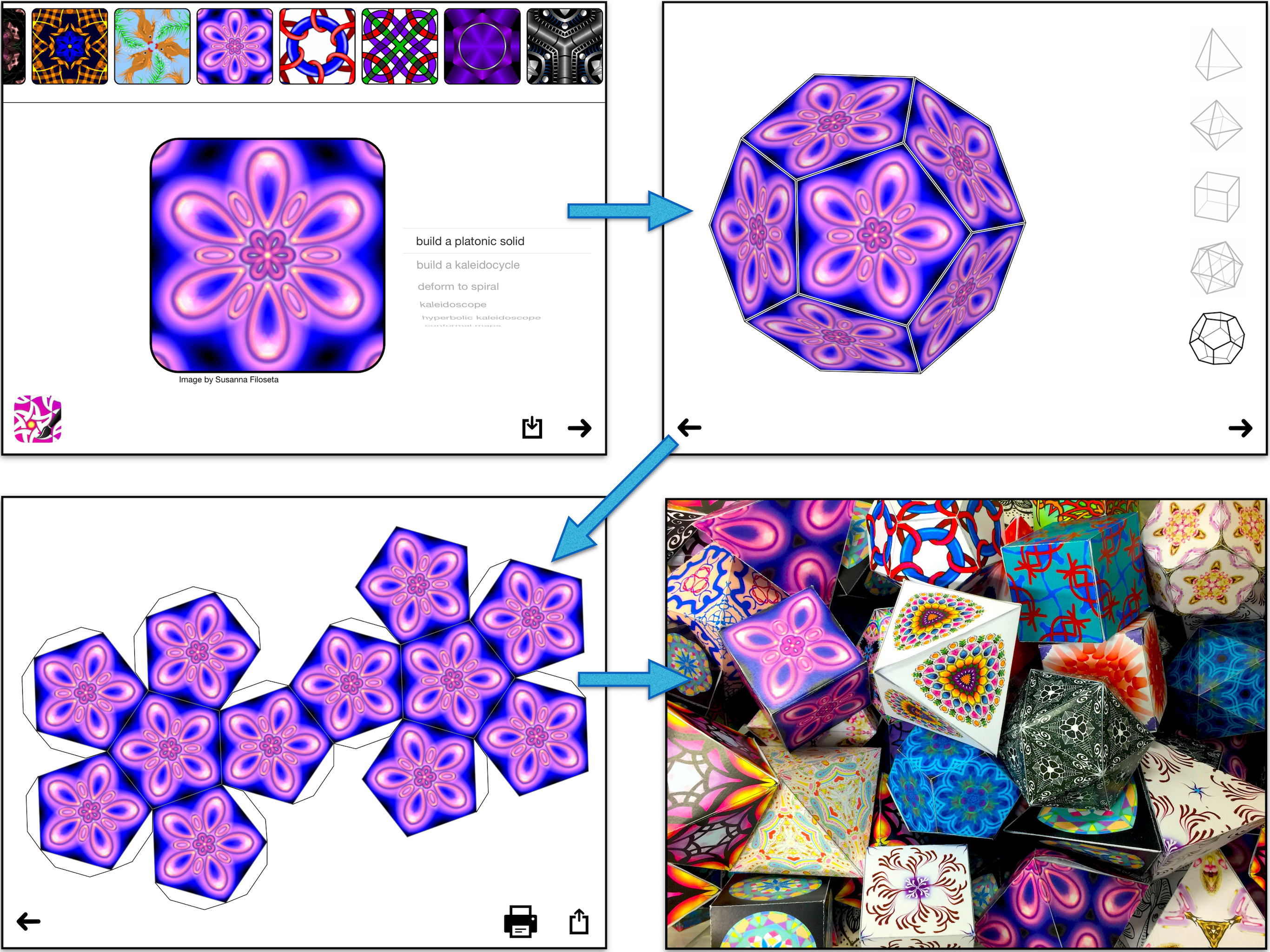 iOrnament Crafter:  Build Platonic Solids and more screenshot 8