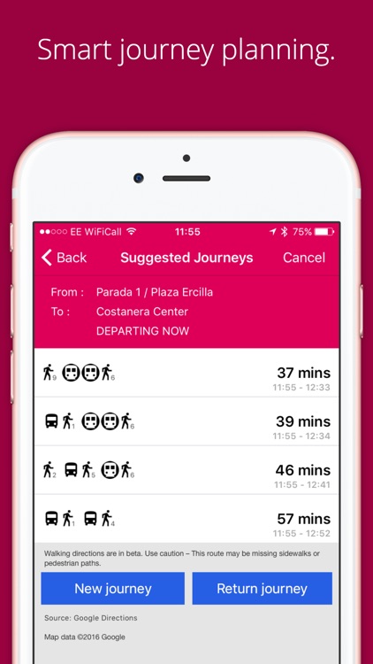 Transantiago Bus Checker