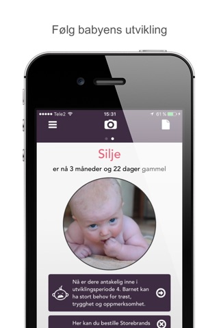 Preglife, Gravid & Baby App screenshot 2