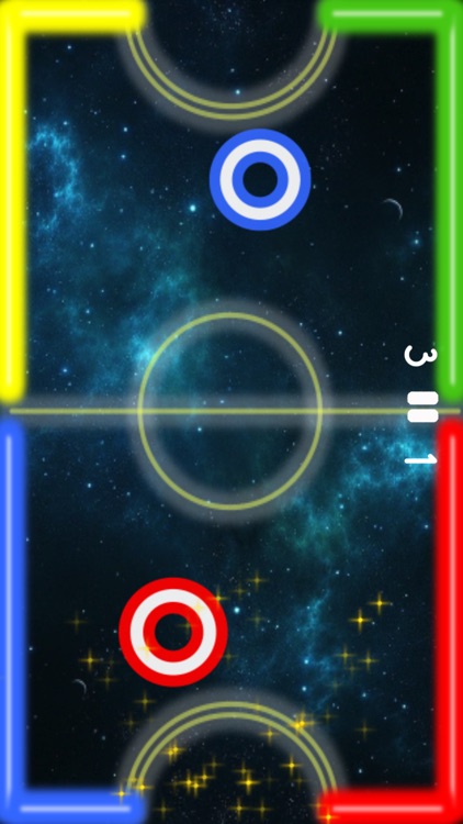 Neon Air Hockey Pro screenshot-3