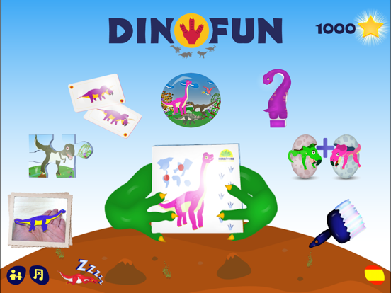 Screenshot #4 pour DinoFun - Dinosaurs & games for Kids