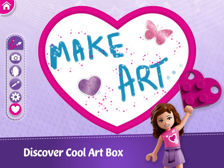 LEGO® Friends Maker Studio - Draw, Paint, Make Art by LEGO System A/S