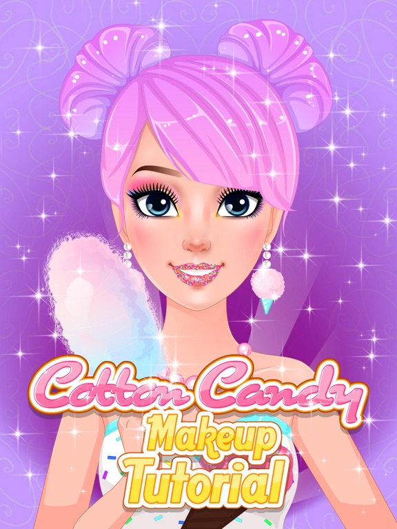 Cotton Candy Makeup Tutorial - Games for kids