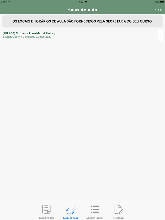Screenshot #6 pour Portal Aluno UFRJ