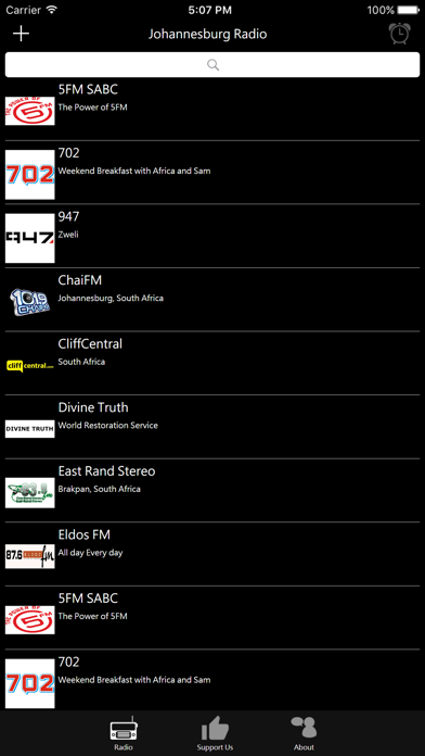 Screenshot #1 pour Johannesburg Radio
