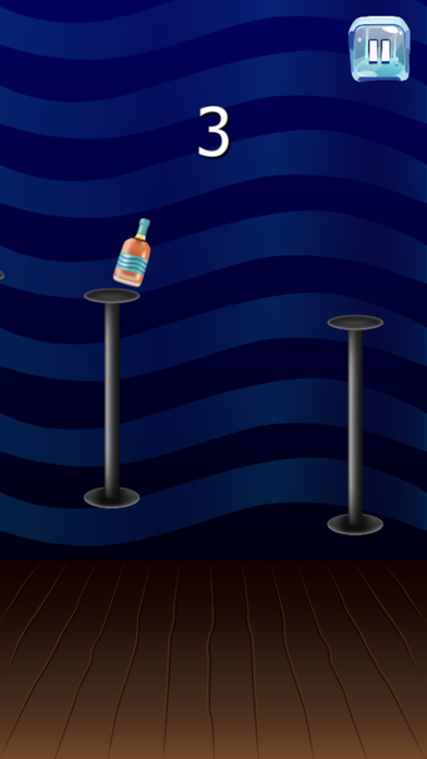 あそび ガラス瓶 ウォーターボトル ボトルフリップ ジャンプ ゲーム Flip the bottleのおすすめ画像1