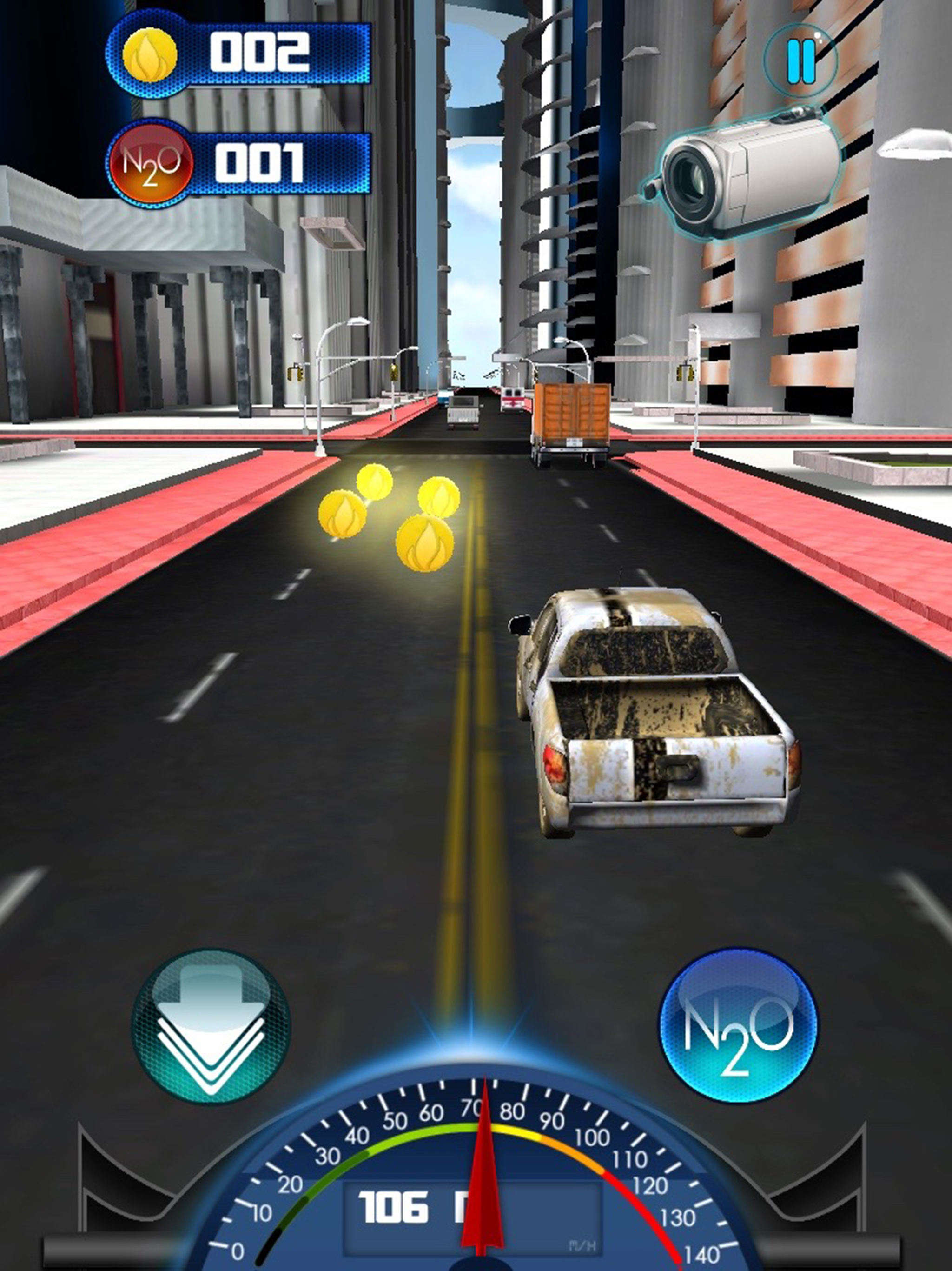 Monster Jeep City Traffic  Speed Race 2017 screenshot 6