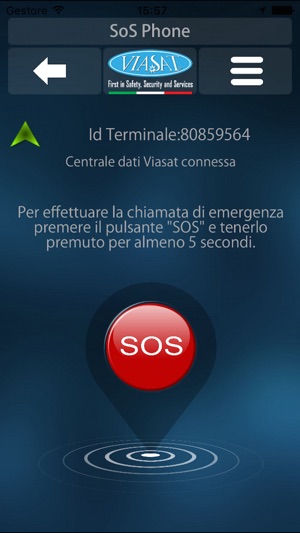 scarica messaggio viasat batteria