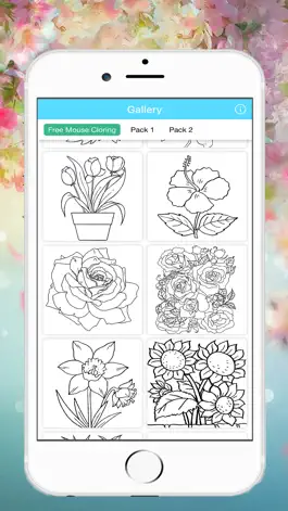 Game screenshot Kid Coloring Flowers Book - Drawings Art hack