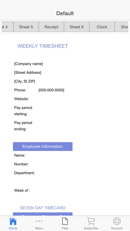 Business Timesheet screenshot-3