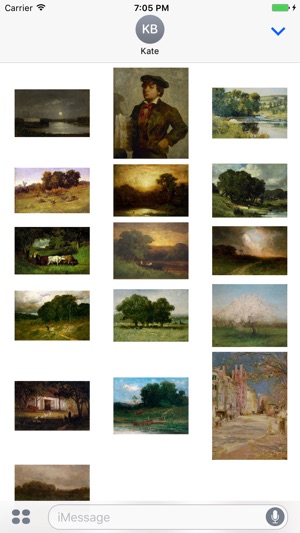 Edward Mitchell Bannister Artworks Stickers(圖1)-速報App