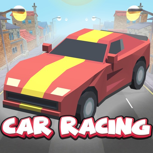 racing car highway racer speed games icon