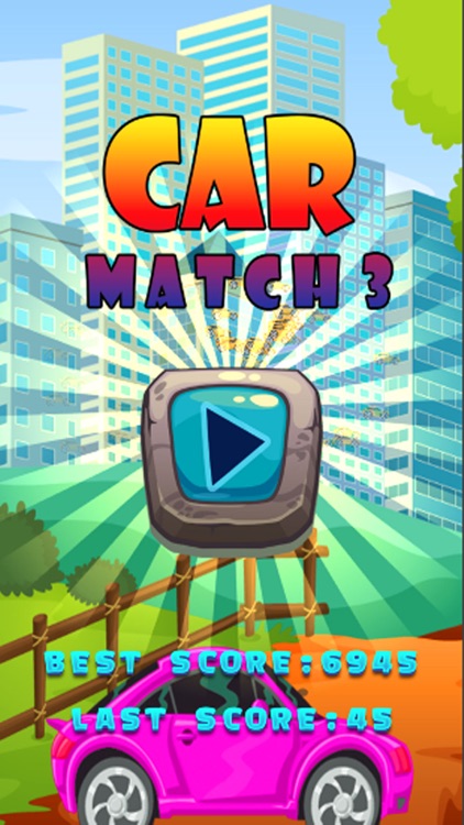 Car Match 3 Puzzle - Car Drag Drop Line Game