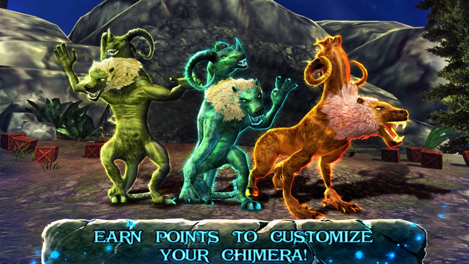 #2. Chimera Monster Attack Simulator 3D (iOS) 由: Tayga Games OOO
