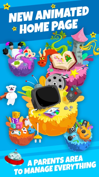 How to cancel & delete Badabim: colorings games cartoons tales for kids from iphone & ipad 1