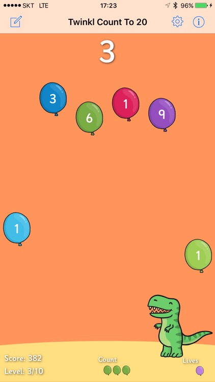 Twinkl Count To 20 Pop