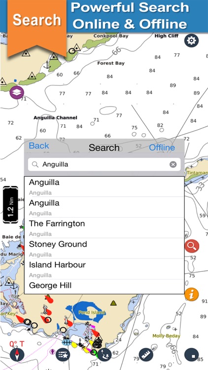 Anguilla ( St.Martin & Barts ) navigation charts
