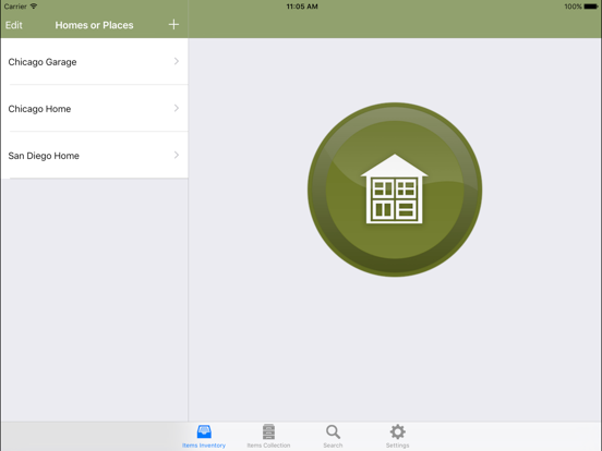 My Stuff - Home Inventory iPad app afbeelding 1