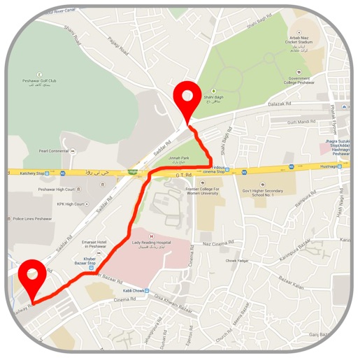 GPS Tracks Routes icon