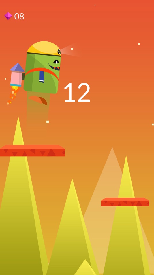 #3. JetFly - Space Quick Jump Hero (iOS) 由: The Mascoteers