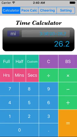 Game screenshot Calculator For Runner (CalcForRun) mod apk