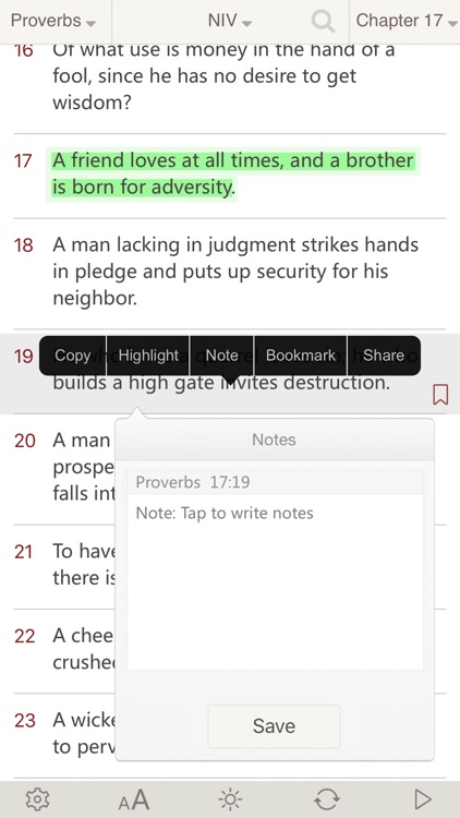 NIV Bible. screenshot-1