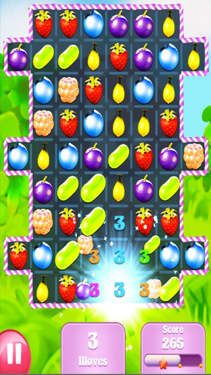 Berry Match 3 Deluxe Puzzle Fruits Game screenshot-4