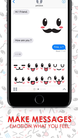 Emoticons, Emoji Smiley Face สติกเกอร์ ChatStick(圖2)-速報App