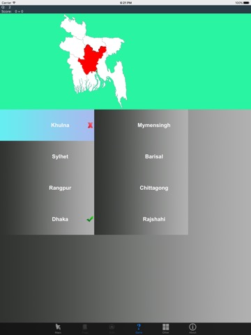 Bangladesh Division Maps and Quizのおすすめ画像5