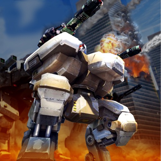 Robots Tanks of War fight 3D Icon