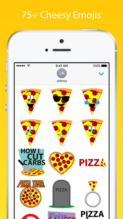 Pizzamoji: Pizza Emoji Stickers