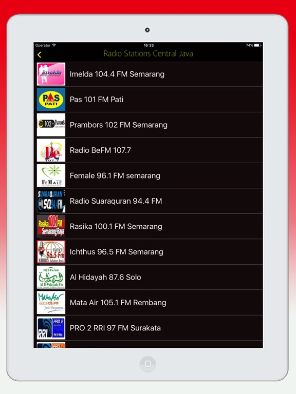 Screenshot #6 pour Radio Indonesia FM - Live Radio Stations Online