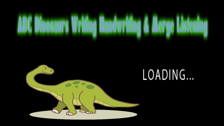 ABC Dinosaurs Writing Handwriting Merge Listening screenshot-4