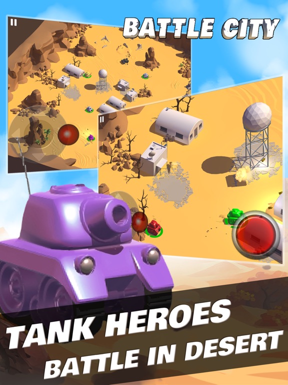 Screenshot #4 pour Battle City 3D: Tank Hero of Last Stand
