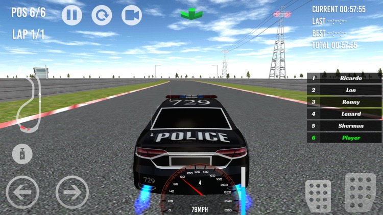 Police Car Driving & Racing Simulator 2017