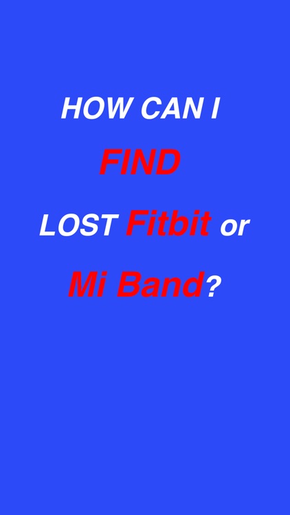 Find Blue Pro - Find wearable bluetooth devices