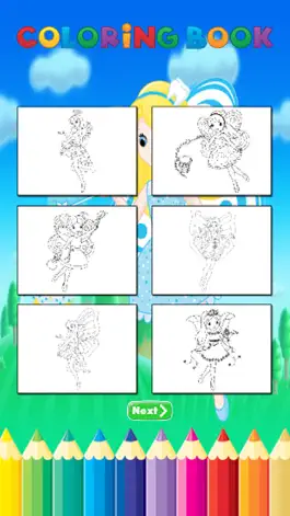 Game screenshot Fairy Princess Coloring Book - Art for Kid hack