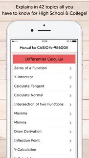 casio graph calculator manual iphone screenshot 2