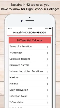 CASIO Graph Calculator Manual iPhone image 2