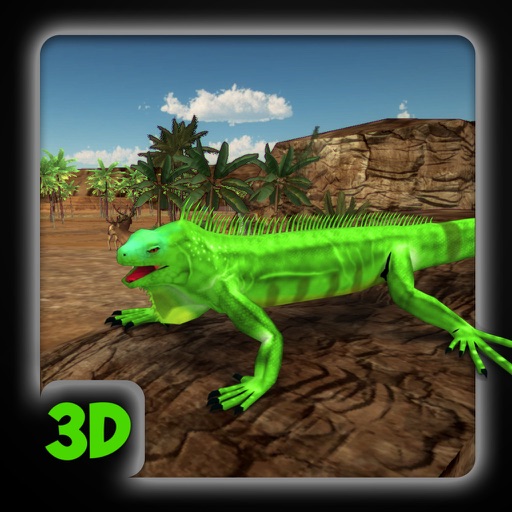 3D Lizards Simulator - Giant Reptile Survival Icon