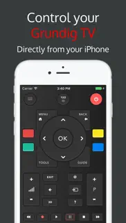 grundigee : remote grundig tv iphone screenshot 1