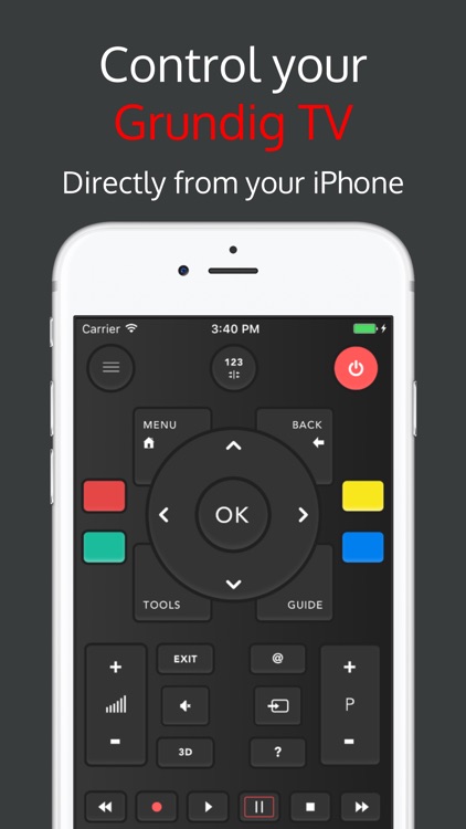 Grundigee : Remote Grundig TV