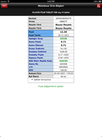 RxMediaPharma - iPad sürümü screenshot 4