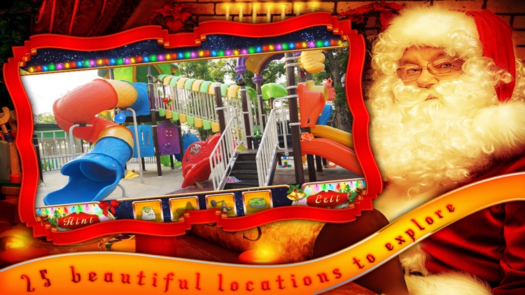 Hidden Objects Game Santa's Workshop