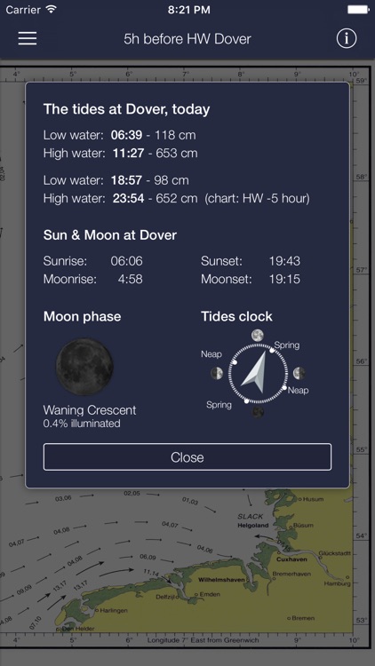 Tidal Stream Atlas North Sea, East