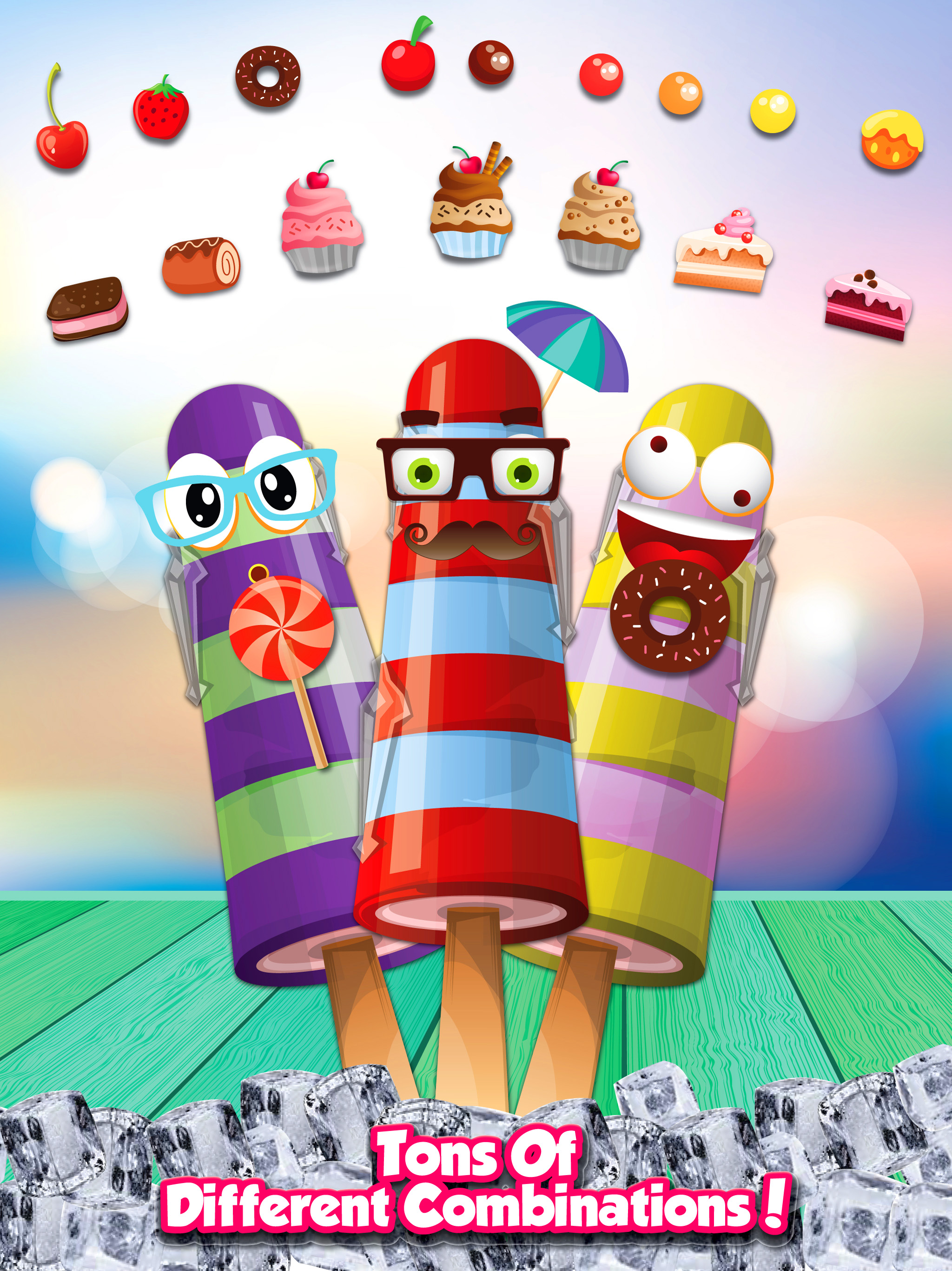 Ice Candy Frozen Food Delight