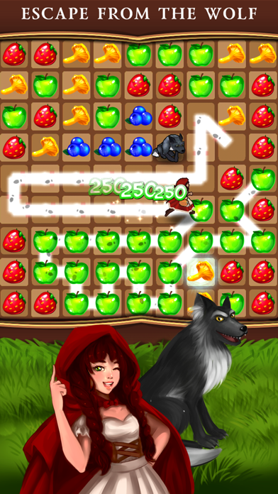 How to cancel & delete Red Riding Hood: Match & Catch from iphone & ipad 2